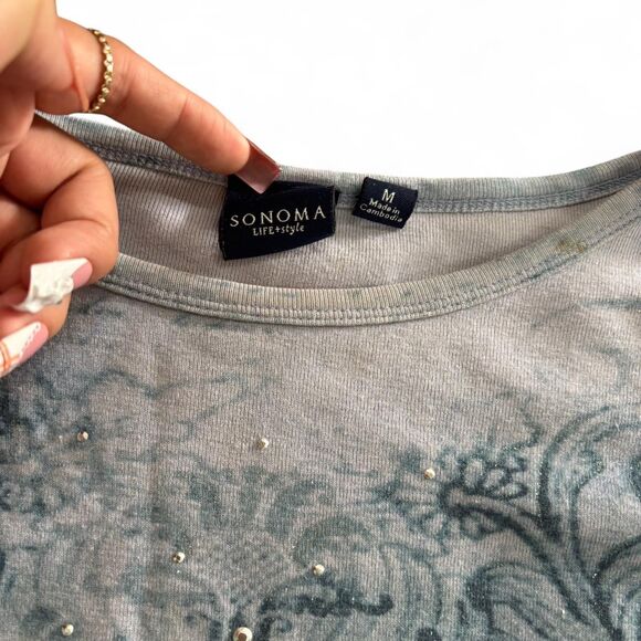 Sonoma-goods-for-life Women's multi Shirt - Picture 3 of 6